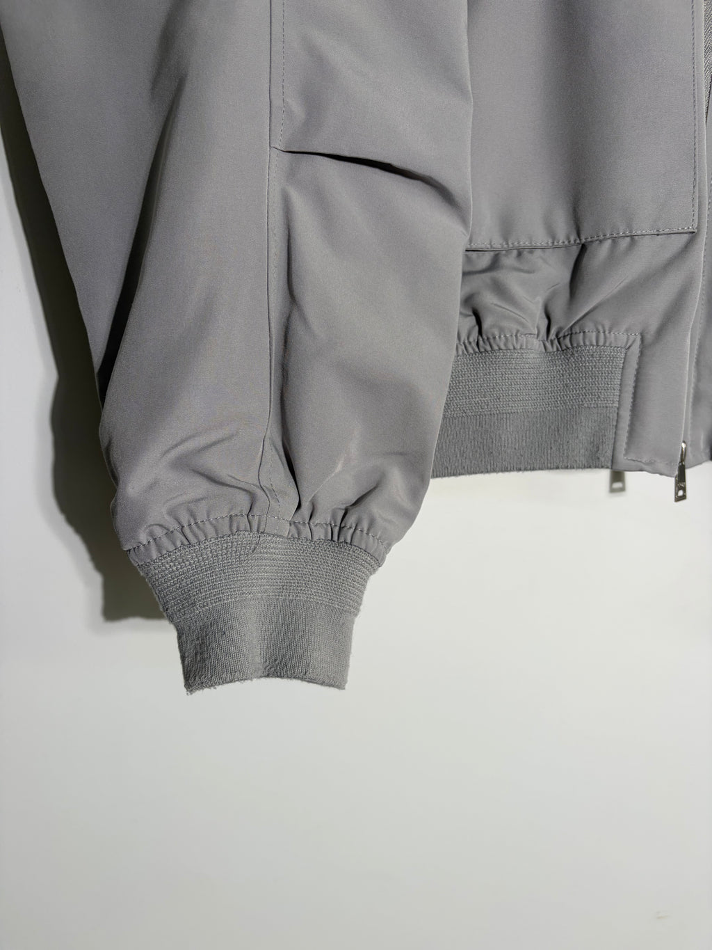 [Codegraphy] Oversized Bomber (Grey)