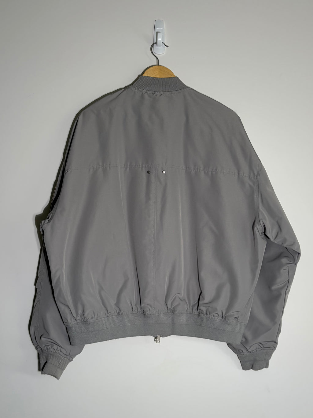 [Codegraphy] Oversized Bomber (Grey)