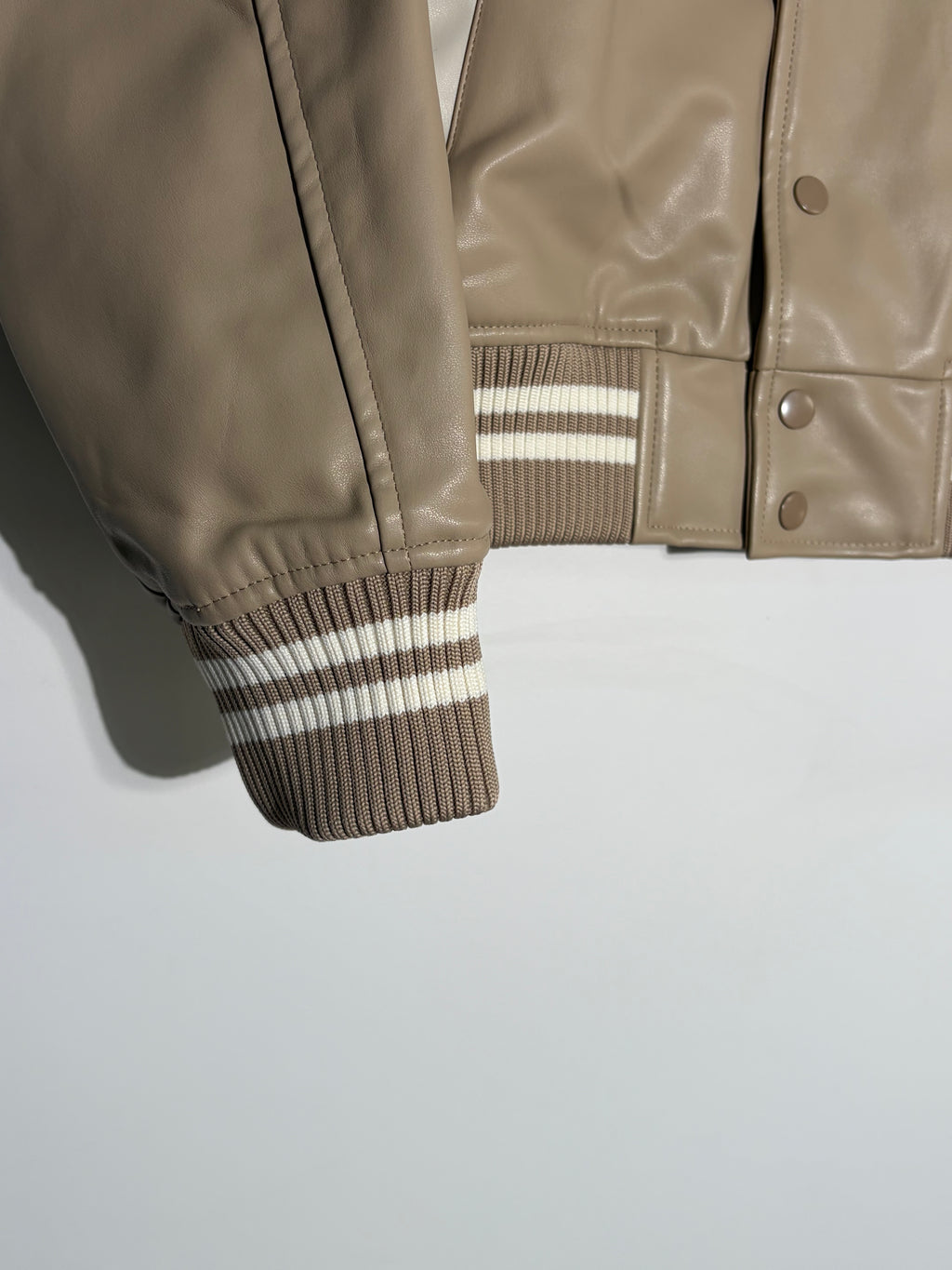 [Partimento] Varsity Jacket (Beige)