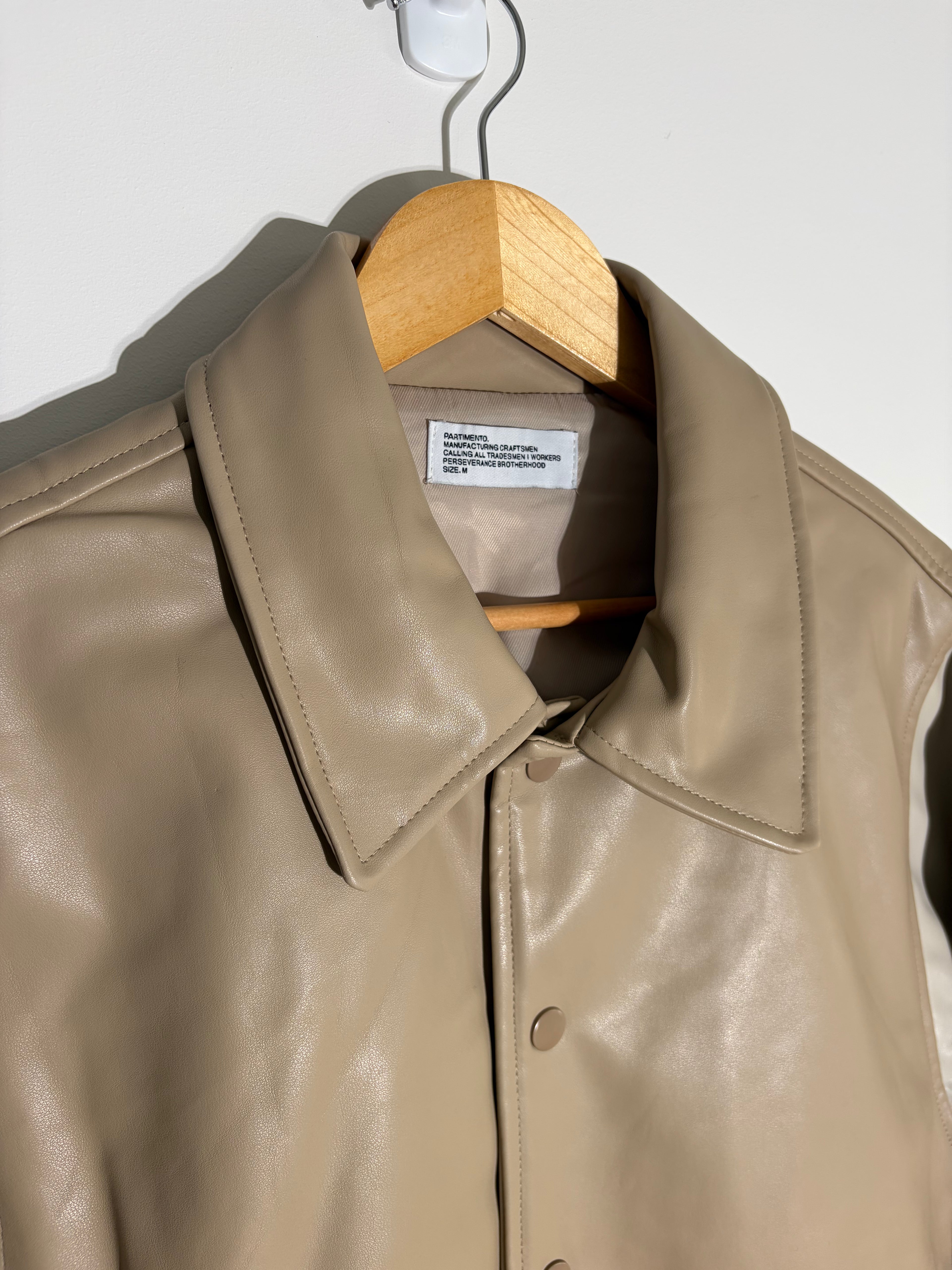 [Partimento] Varsity Jacket (Beige)