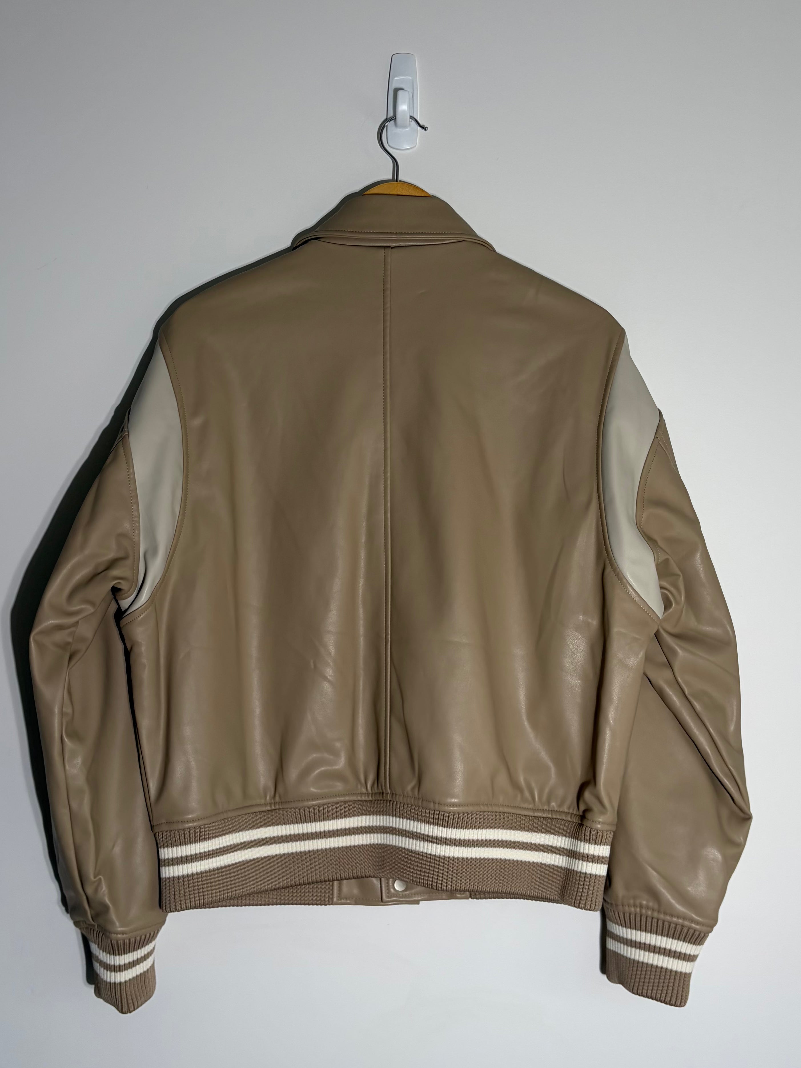 [Partimento] Varsity Jacket (Beige)
