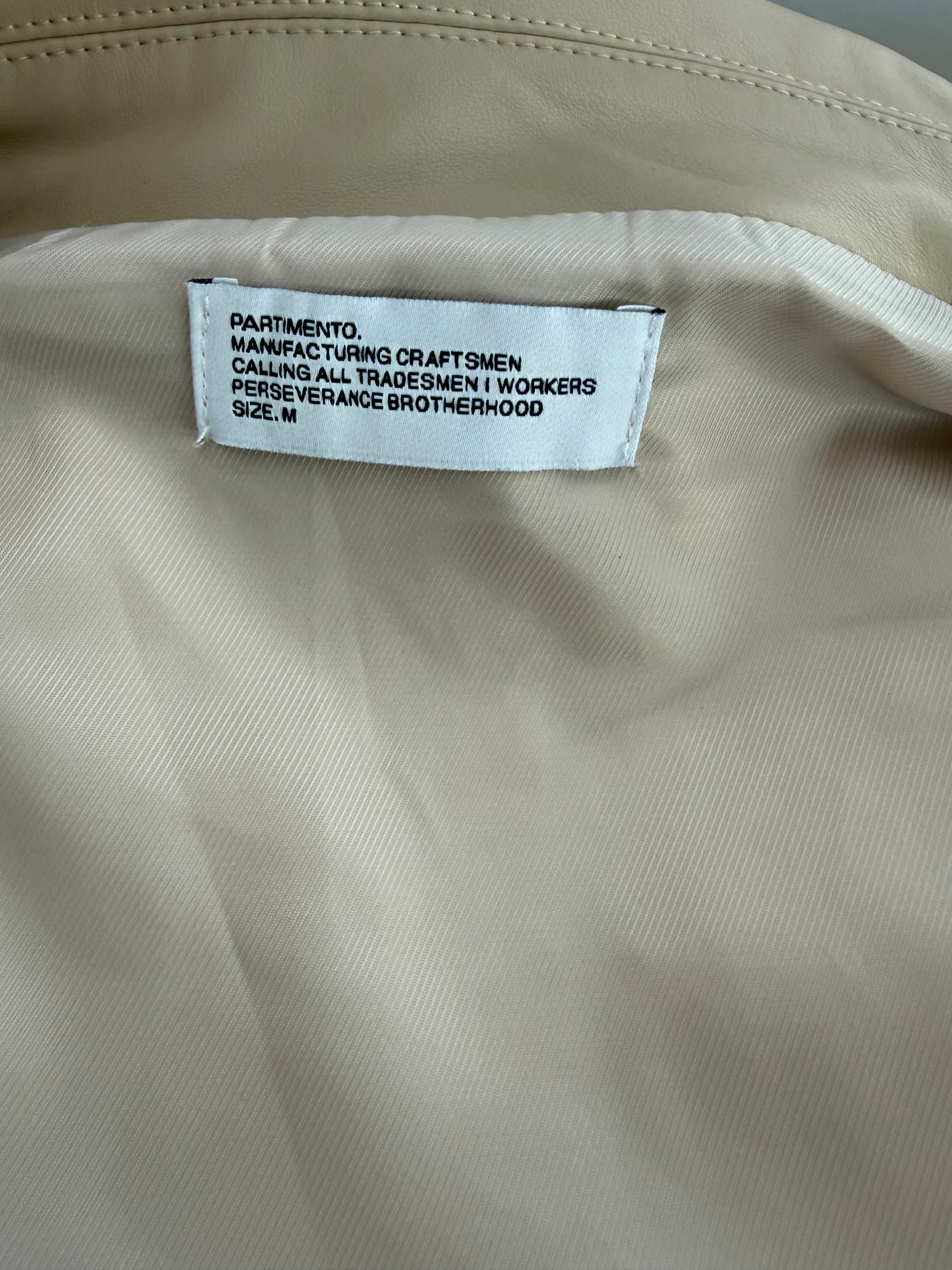 [Partimento] Varsity Jacket (Beige)