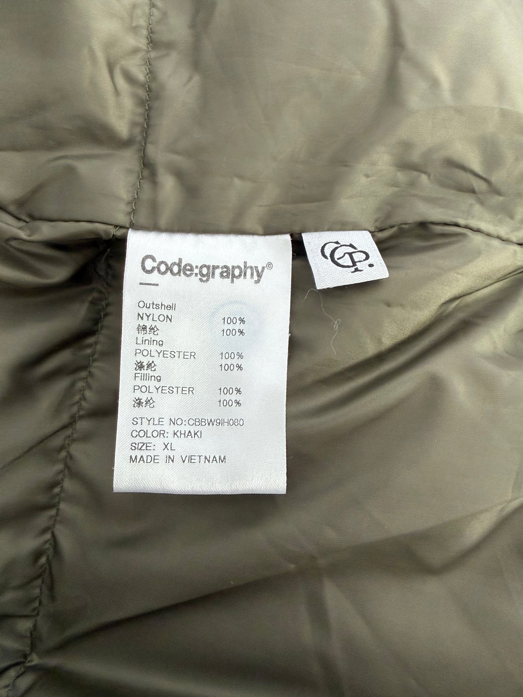 [Codegraphy] Puffer Jacket