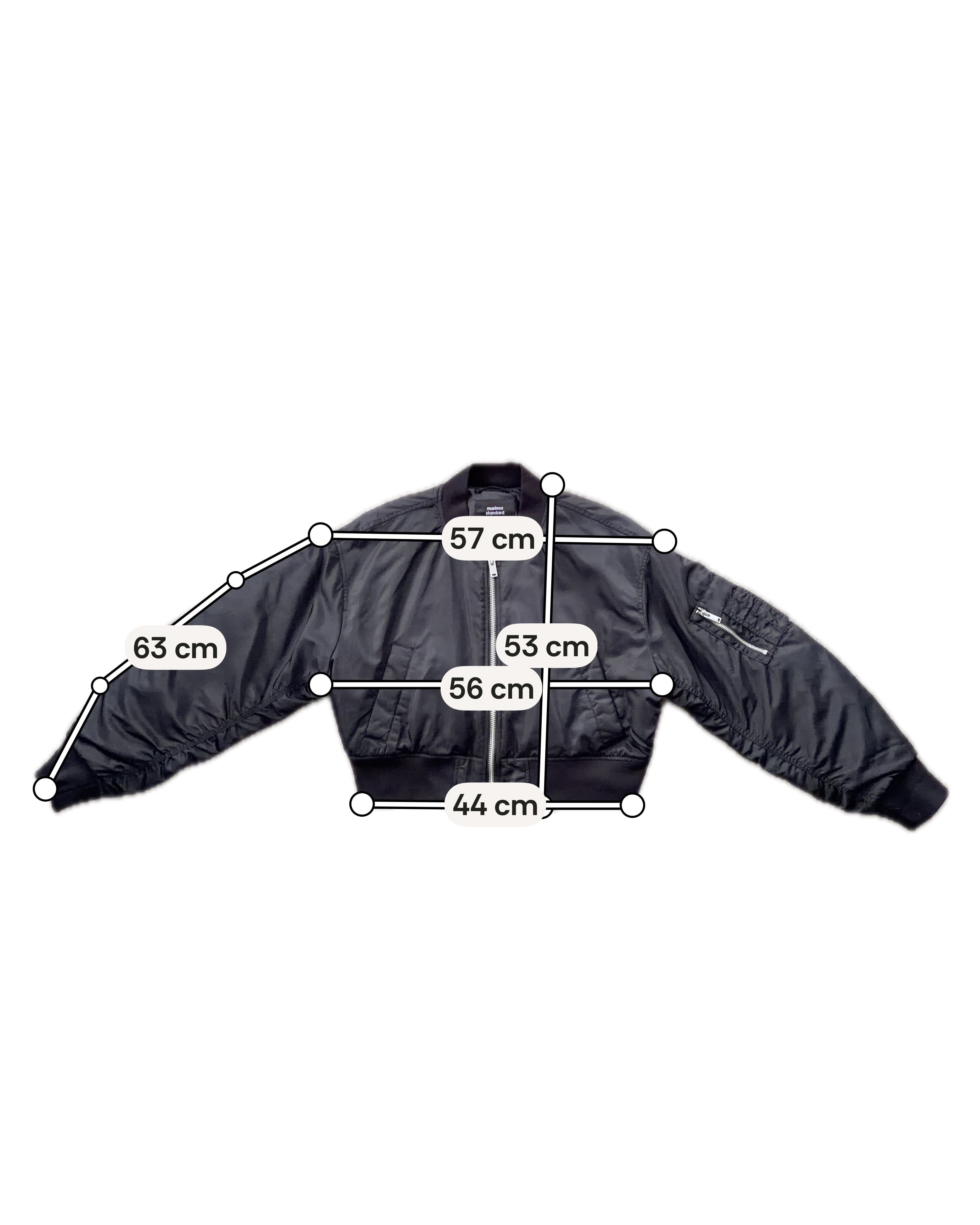 [Musinsa Standard] Cropped Bomber
